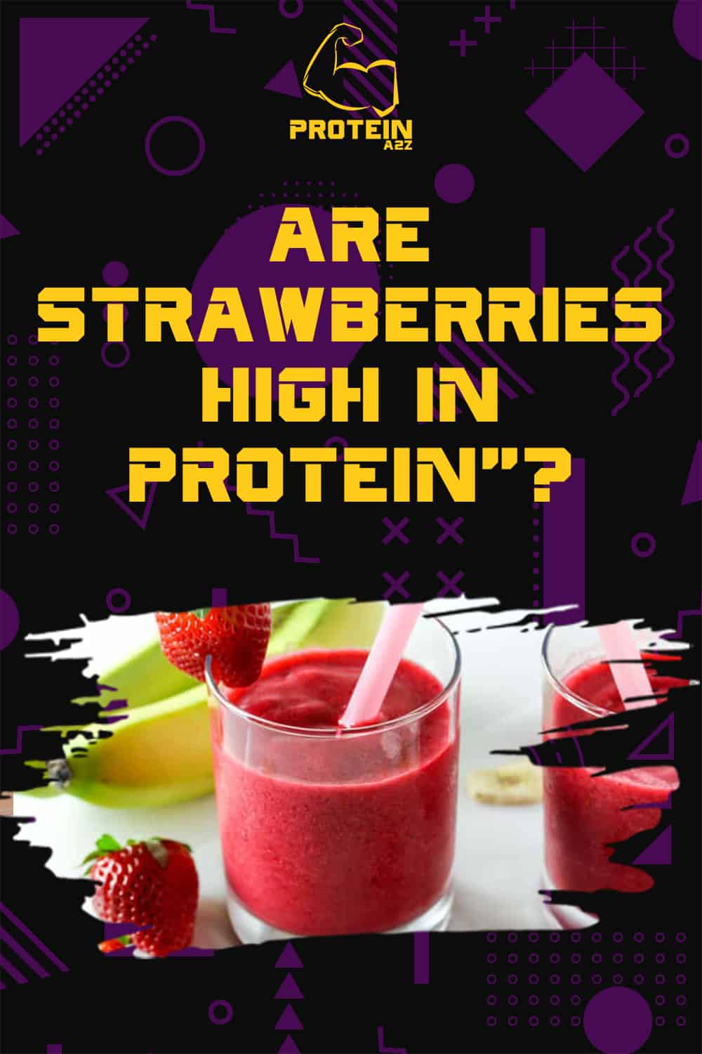 2 strawberries protein