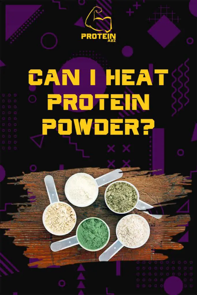 Kan jeg opvarme proteinpulver?