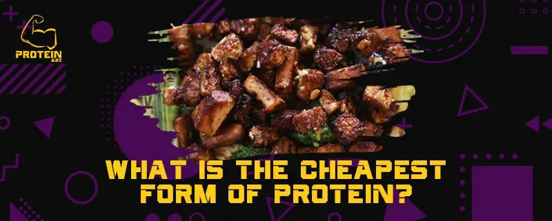 What is the cheapest form of protein?
