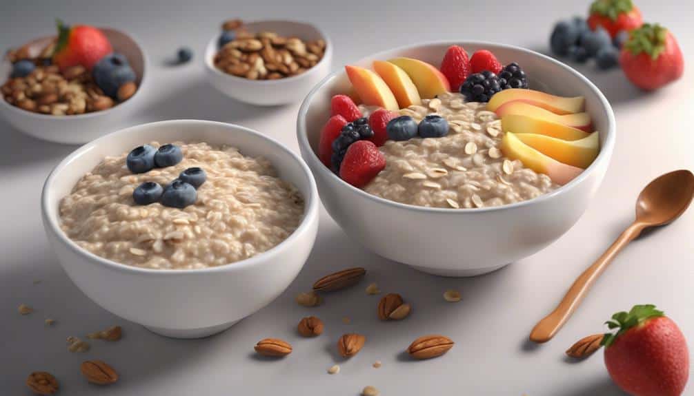 sammenligning af proteinindhold i morgenmad
