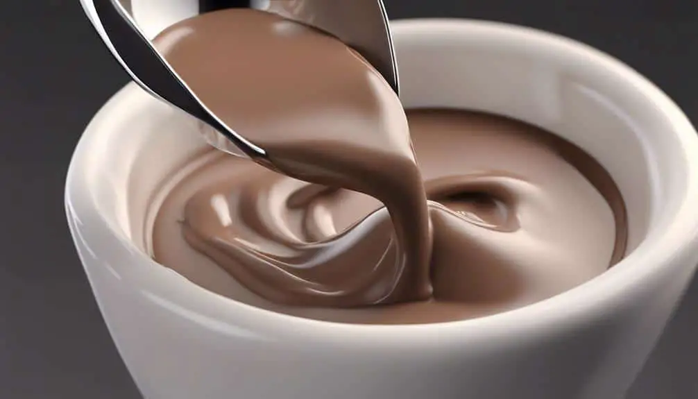 einfaches Schokoladen-Protein-Dessert
