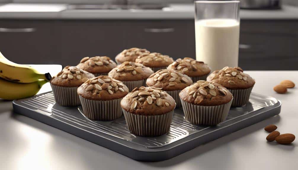 idé til sunde hjemmelavede muffins
