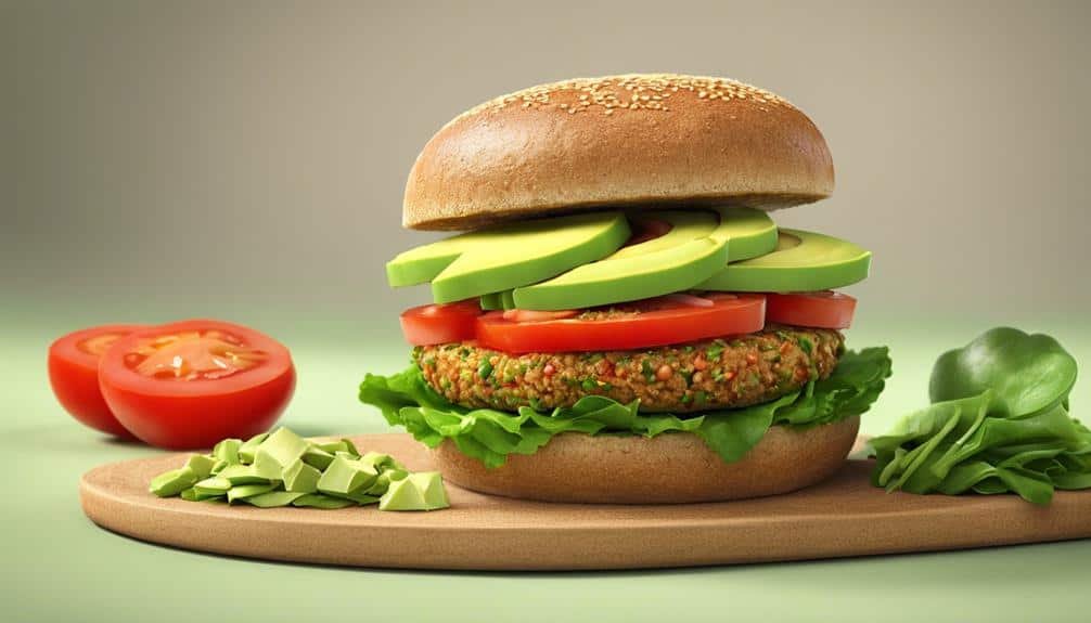 healthy vegetarian burger recipe