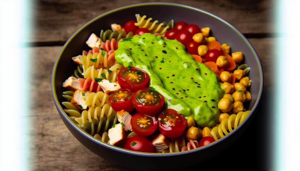 high protein pasta salad recipes