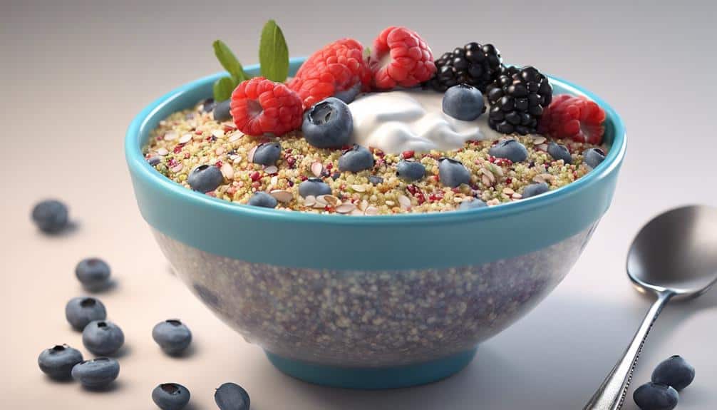 Næringsrig quinoa-morgenmad