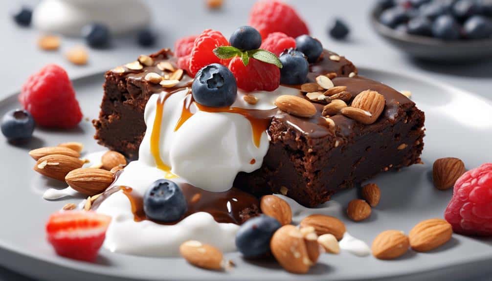 protein packed brownie serving ideas