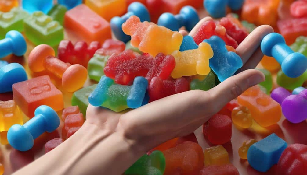 protein packed gummies for health