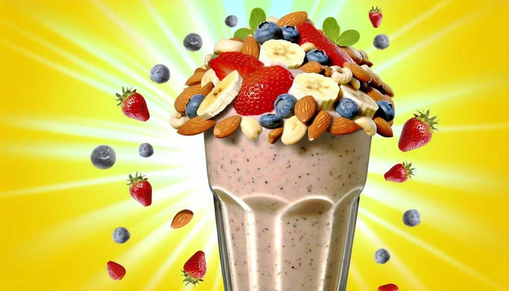 protein packed milkshakes for energy