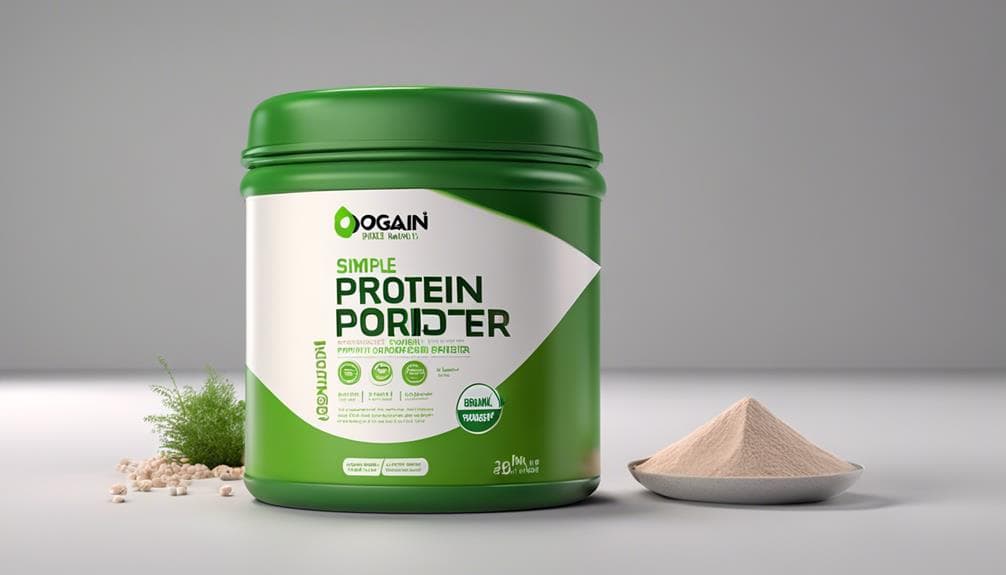 protein powder for simplicity