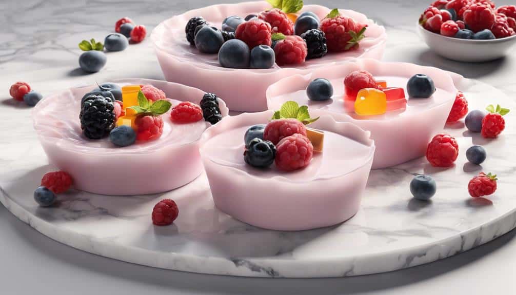 protein rich gelatin dessert options