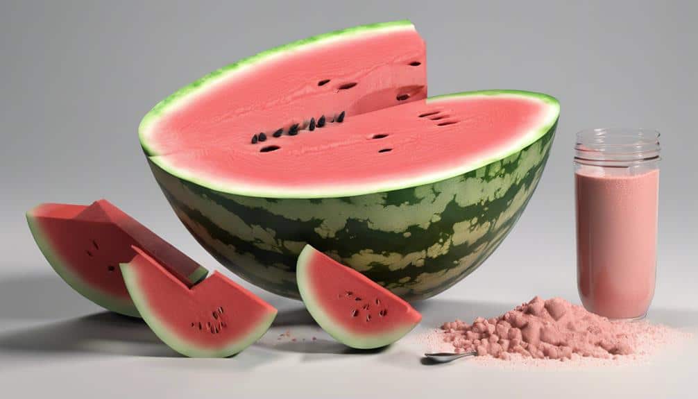 watermelon protein content analysis