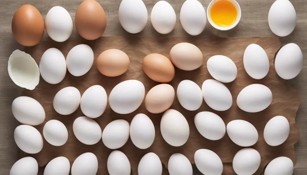 Eier sind reich an Eiweiß