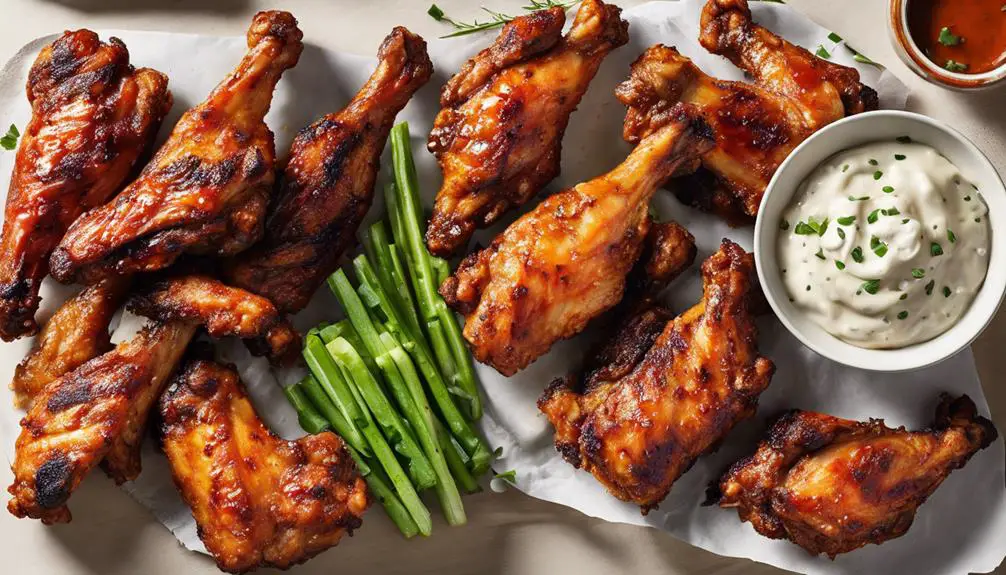 protein packed chicken wing choices